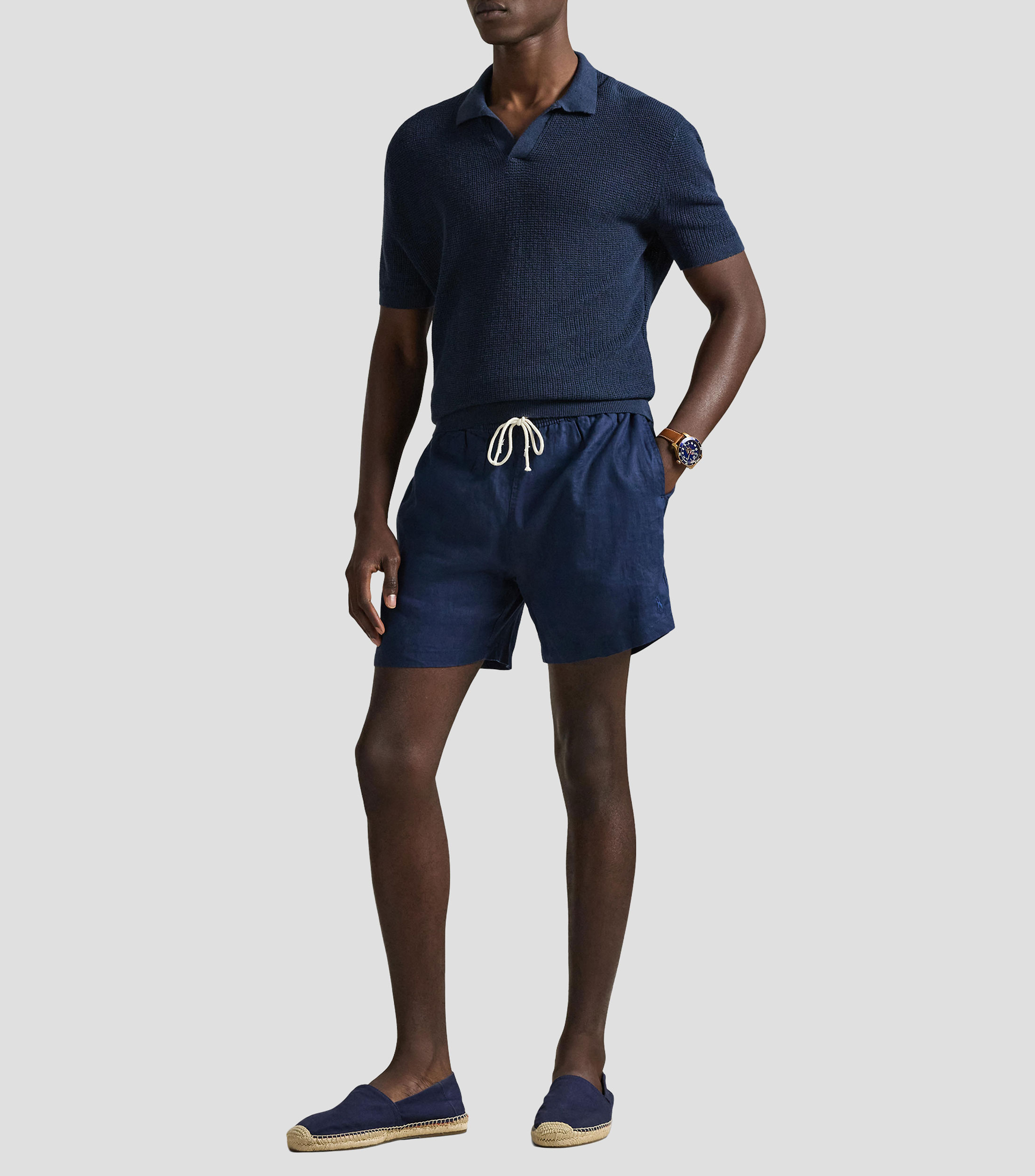Traje de baño liso Hombre